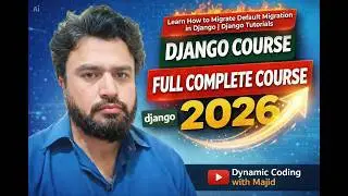 Learn How to Migrate Default Migration in Django | Django Tutorials | 