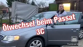 Der Ölwechsel  Beim Passat 3C