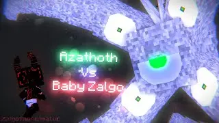 Azathoth vs Baby Zalgo (ZalgoTheAnimator) - Minecraft Animation