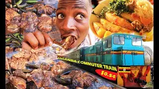 WE RODE THE UGANDAN TRAIN!! 🚂 Costs, Food and Fun In Kampala - YOU WON'T BELIEVE THIS