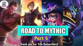 Road To Mythic #5 | Best Heroes To Rank Up Faster Mobile Legends Season 22 | Legend to Mythic