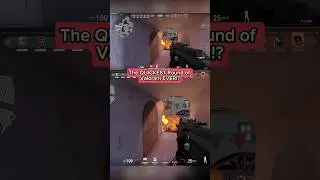 Is this the QUICKEST ROUND of Valorant EVER!? #valorant #valorantclips #gaming #valorantgaming