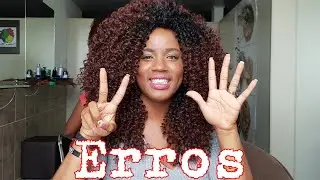 7 erros quem as pessoas cometem na hora de  usar cabelos orgânicos😱