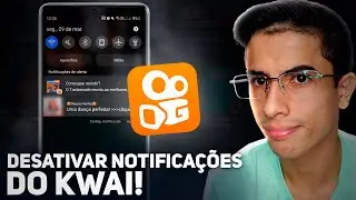 Como DESATIVAR NOTIFICAÇÕES do KWAI!