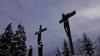 Marija Bistrica - zima, kolaž 2