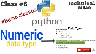 what is numeric data type|  data type  in python basic|number data type|in hindi| #intFloat #Complax