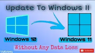 Install Latest Windows 11 without any Data loss On any PC ||Upgrade from Windows 10 to Windows 11||🔥