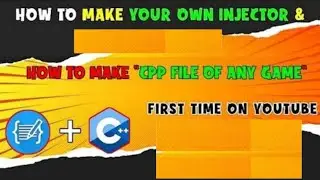 How To Make Cpp File || How To Make Cpp File Of Any Game