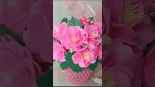 Светильник в кашпо.
