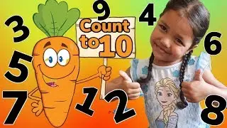 Count to 10 | Learn counting | English numbers