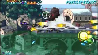 Progear No Arashi gameplay on PSP