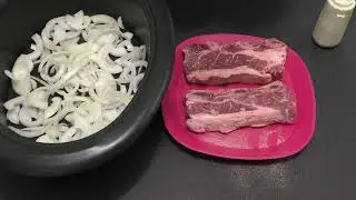 Beef Short Ribs In The Roaster Oven by Chef Bourque