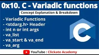 Variadic Functions in C Programming | 0x10. C - Variadic functions