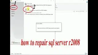 how to repair sql server r2008_Tutorial Jinan