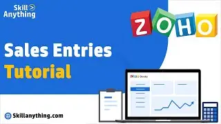 Making Sales Entries in Zoho Books - Learn about Zoho Book