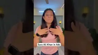 Sara Ali Khan in Ads ❤️