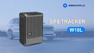 SEEWORLD | W18L 4G Wireless Multi-functional Asset Rechargeable Locator, with 10000mAh Battery