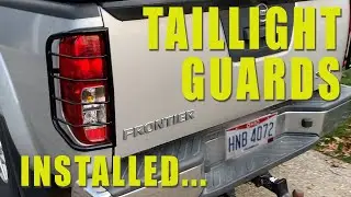 Nissan Frontier - Broken Tail Light Solution (Tail Light Guards)