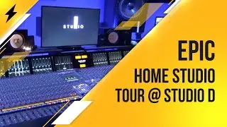 Epic home studio tour at Studio D