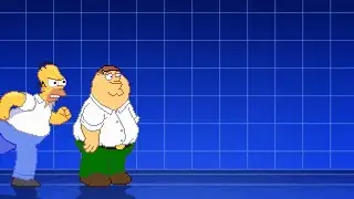 MUGEN Fight | Homer Simpson VS Peter Griffin
