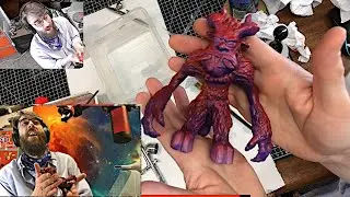 Saturday Hangout - Painting Krampus