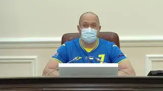 На заседание Кабмина все министры пришли в футболках сборной Украины