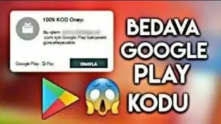 BEDAVA GOOGLE PLAY KODU ALMA HİLESİ 2020
