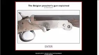Belgian folding poacher's shotguns explained - HLebooks.com
