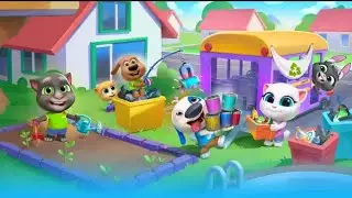My Talking Tom Friends New Space Update 2024 Gameplay Android ios