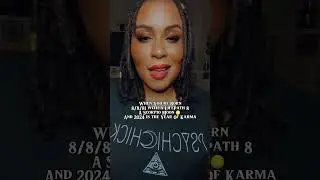 Baby, I AM KARMA! If you’re familiar with astrology and numerology…you know 😌