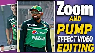 Zoom & Pump Effect in Capcut | How to Edit Beat Zoom Effect Cricket Video Editing