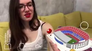 Postal AR TOUR CAMP NOU