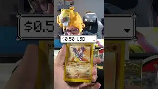 I Opened a Vintage Neo Genesis Pokemon Booster Pack 