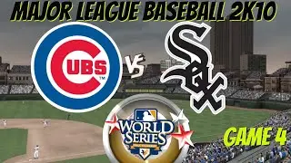 MLB 2k10   Franchise   World Series Game 4 #Worldseries #MLB #baseball