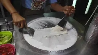 Тайское мороженое на шоковой плите