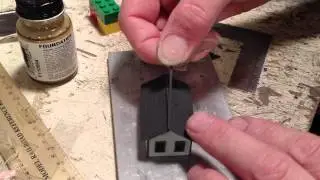 How to Scratchbuild a Simple Styrene Shack - Part 2