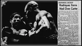 COVERING Rubin ''Hurricane'' Carter vs. Luis Manual Rodriguez II Aug.26th.1965 THE REMATCH #boxing