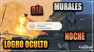 Logro de los Murales nocturnos. Genshin Impact Desierto de Sumeru *LOGRO OCULTO*