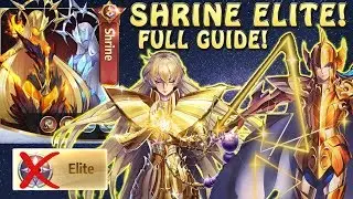 SHRINE ELITE DIFFICULTY FULL GUIDE!! Saint Seiya Awakening