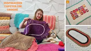 MEUS TAPETES DE CROCHÊ LINDOS E FÁCEIS DE FAZER | INSPIRAÇÕES