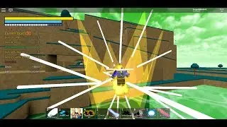ROBLOX dragon ball z final stand all kaioken transformations + seein a ssjbkkx10
