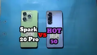 infinix hot 50 vs tecno spark 20 pro speed test
