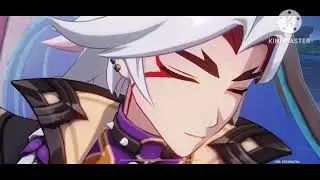 Paimon and itto can sing!? (Genshin impact Iridescent Arataki Rockin’ For Life Tour Event Cutscene)