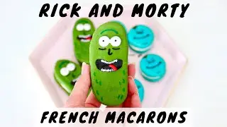 How to make Rick and Morty French Macarons!
