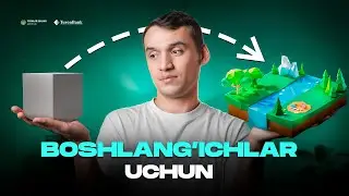 3D landshaft yaratishni 40 daqiqada o‘rganasiz