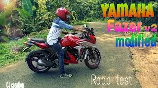 Yamaha new fazer fi v 2.0 MODIFIED road test and walkaround review