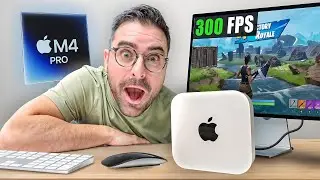 I BOUGHT the MAC MINI with M4 PRO (GAMING test!)
