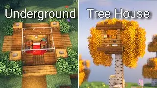 3 Simple Starter Houses for Beginner in Survival Minecraft