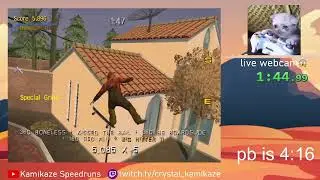 Tony Hawk's Pro Skater 3: Any% (PC) - 4:03