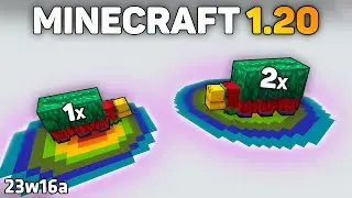 Snapshot 23w16a: DUPLIKOVÁNÍ SNIFFERŮ !!